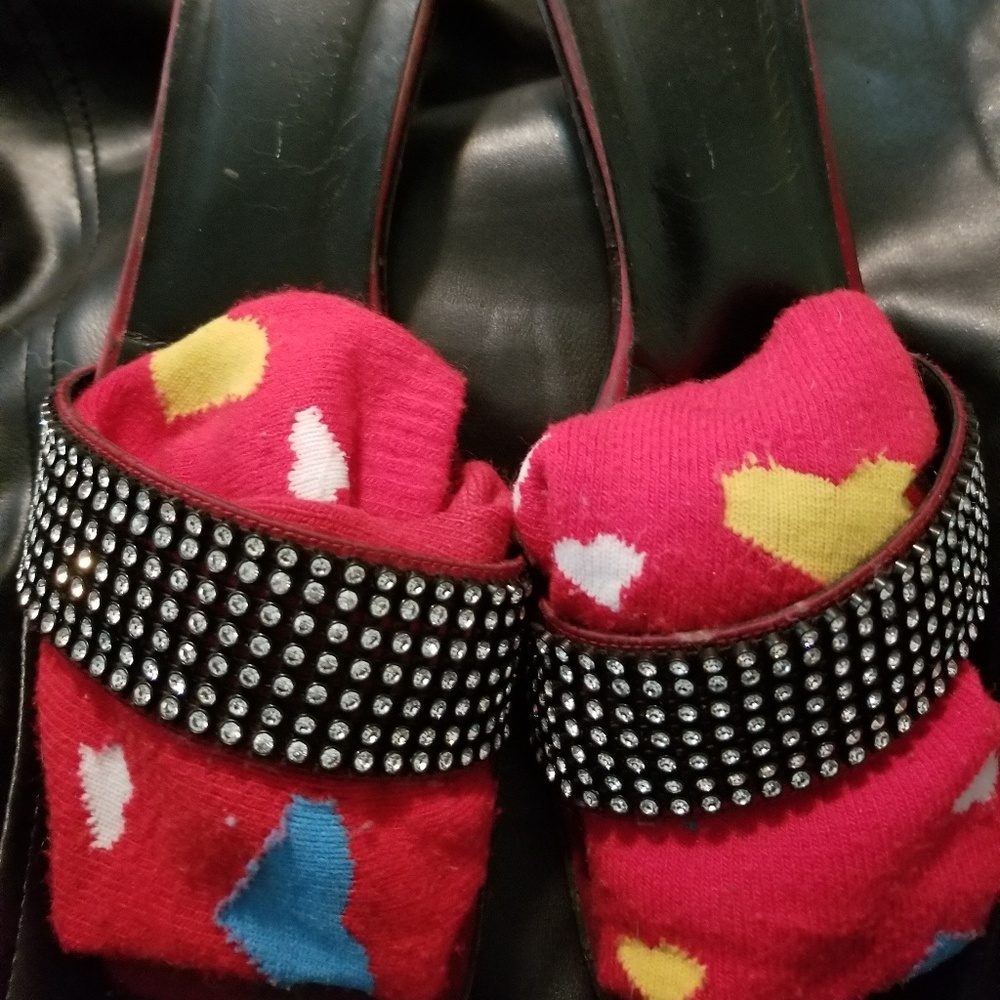 STUART WEITZMAN KITTEN HEELED MULES